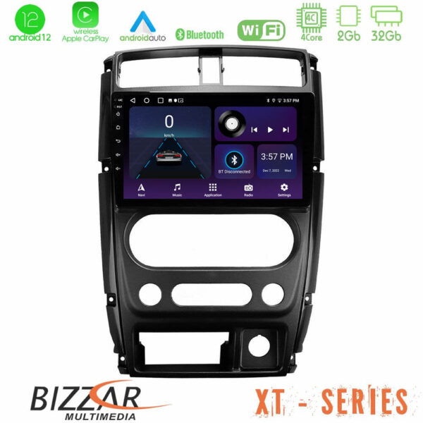Bizzar XT Series Suzuki Jimny 2007-2017 4Core Android12 2+32GB Navigation Multimedia Tablet 9"