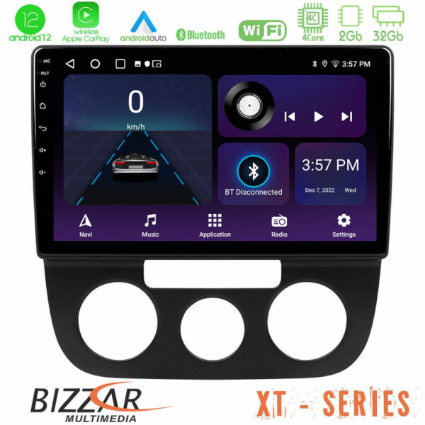 Bizzar XT Series VW Jetta 4Core Android12 2+32GB Navigation Multimedia Tablet 10"