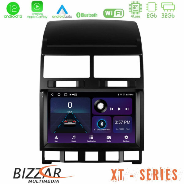 Bizzar XT Series VW Touareg 2002 – 2010 4Core Android12 2+32GB Navigation Multimedia Tablet 9"