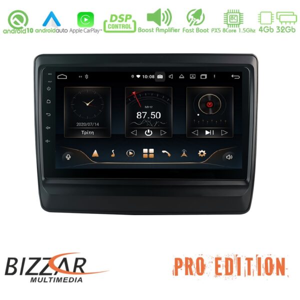 Bizzar Pro Edition Isuzu D-MAX 2020-2022 Android 10 8core Navigation Multimedia