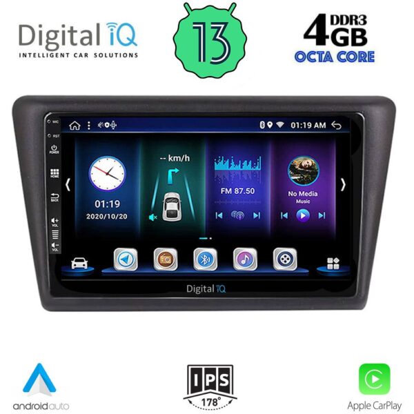 DIGITAL IQ BXD 6600_CPA (9inc) MULTIMEDIA TABLET OEM SKODA RAPID SPACEBACK mod. 2014>