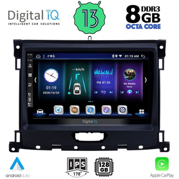 DIGITAL IQ BXD 8173_CPA (9inc) MULTIMEDIA TABLET OEM FORD RANGER mod. 2018>
