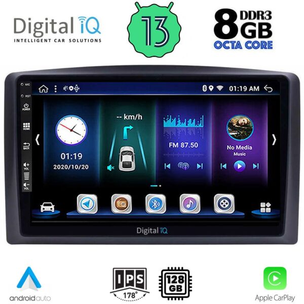 DIGITAL IQ BXD 8421_CPA (10inc) MULTIMEDIA TABLET OEM MERCEDES VITO – VIANO  (W447) mod. 2015-2022