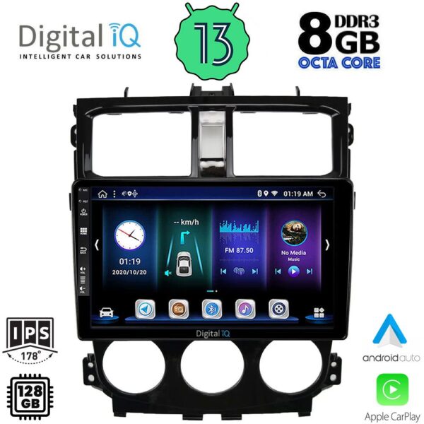 DIGITAL IQ BXD 8435_CPA (9inc) MULTIMEDIA TABLET OEM MITSUBISHI COLT mod. 2013-2023
