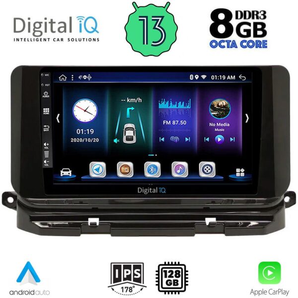 DIGITAL IQ BXD 8598_CPA (10inc) MULTIMEDIA TABLET OEM SKODA OCTAVIA 8 mod. 2021>