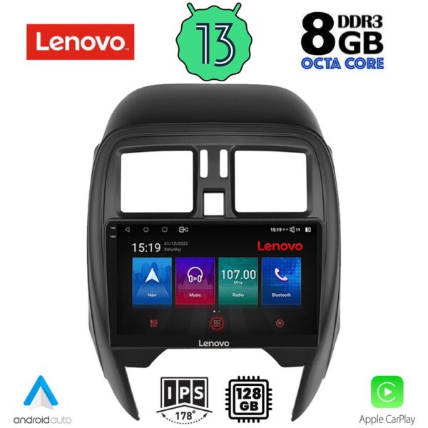 LENOVO SSW 10451_CPA (SQUARE) (9inc) MULTIMEDIA TABLET OEM NISSAN MICRA mod. 2014-2017