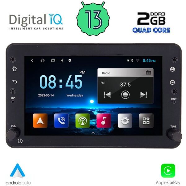 DIGITAL IQ TPD 059_CPA (7" DECK) MULTIMEDIA OEM ALFA ROMEO 159 – SPIDER – BRERA 2004-2012
