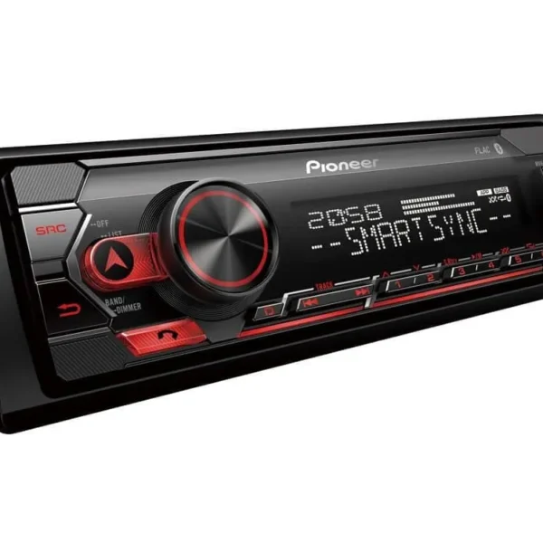 PIONEER MVH-S320BT HEADUNIT 1-DIN RADIO USB/BT RED